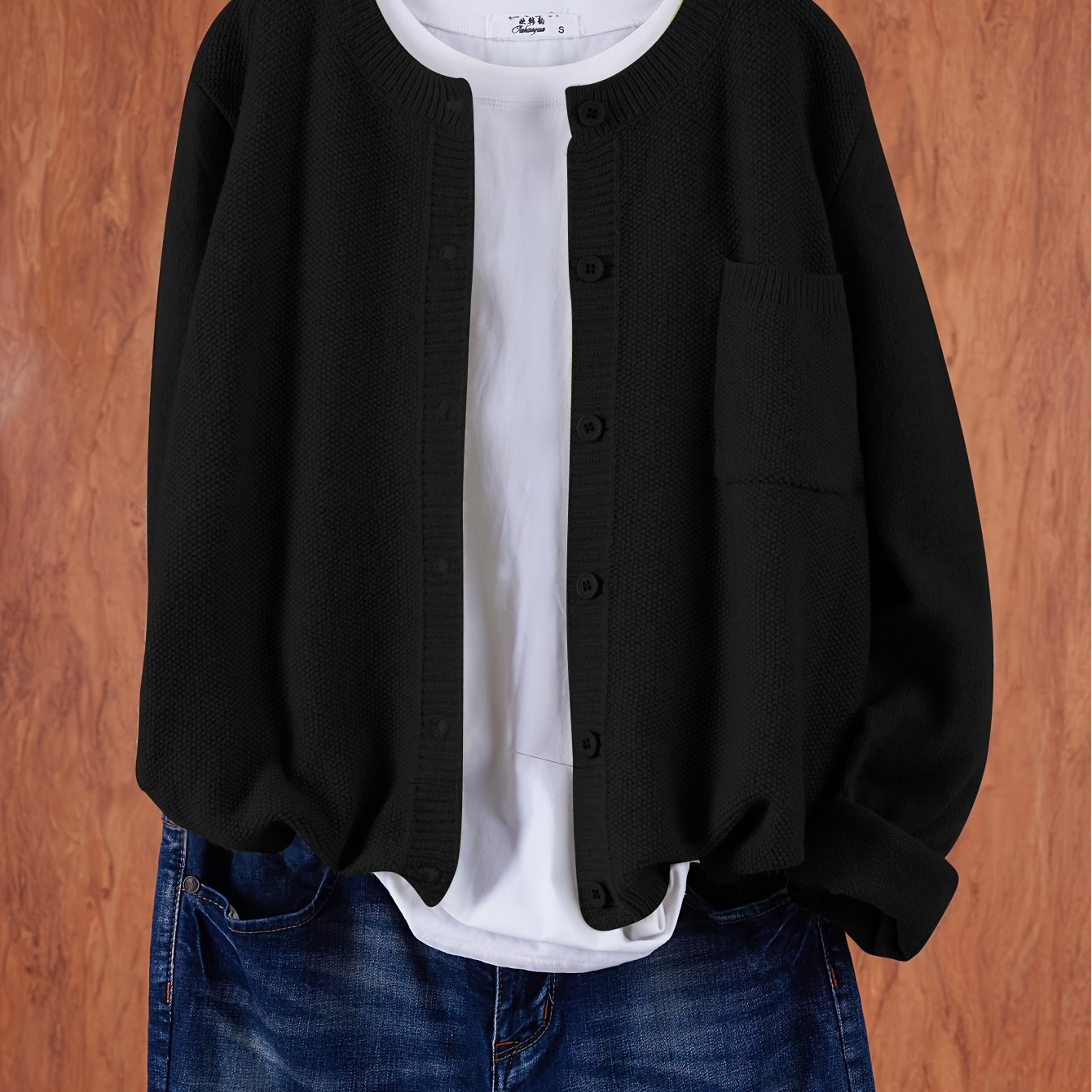 Matteo Lombardi | Button-Front Open Cardigan For Men
