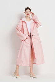 Eloise Marchmont | Women's Hooded Raincoat Trench Coat