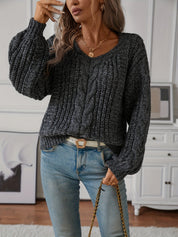 Genevra Ashcombe | Chunky Cable-Knit Sweater For Women