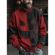 Julien Beaumont | Halloween Pumpkin Print Unisex Sweater
