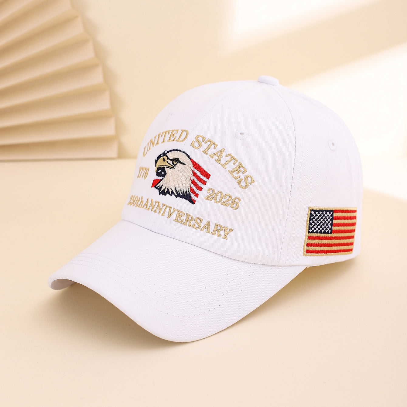Delphine Lachapelle | Eagle Embroidered 1776 Veterans Day Baseball Cap Unisex