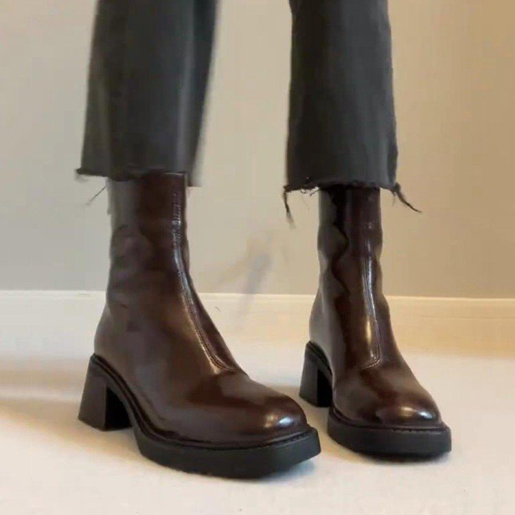 Rosalie Vantour | Chunky Heel Ankle Boots For Women