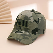Colette Granville | Black Embroidered Flag Veterans Day Baseball Cap Unisex
