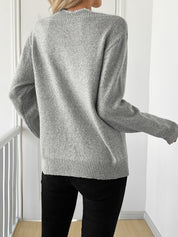 Marina Castiglione | V-Neck Bow Sweater For Women