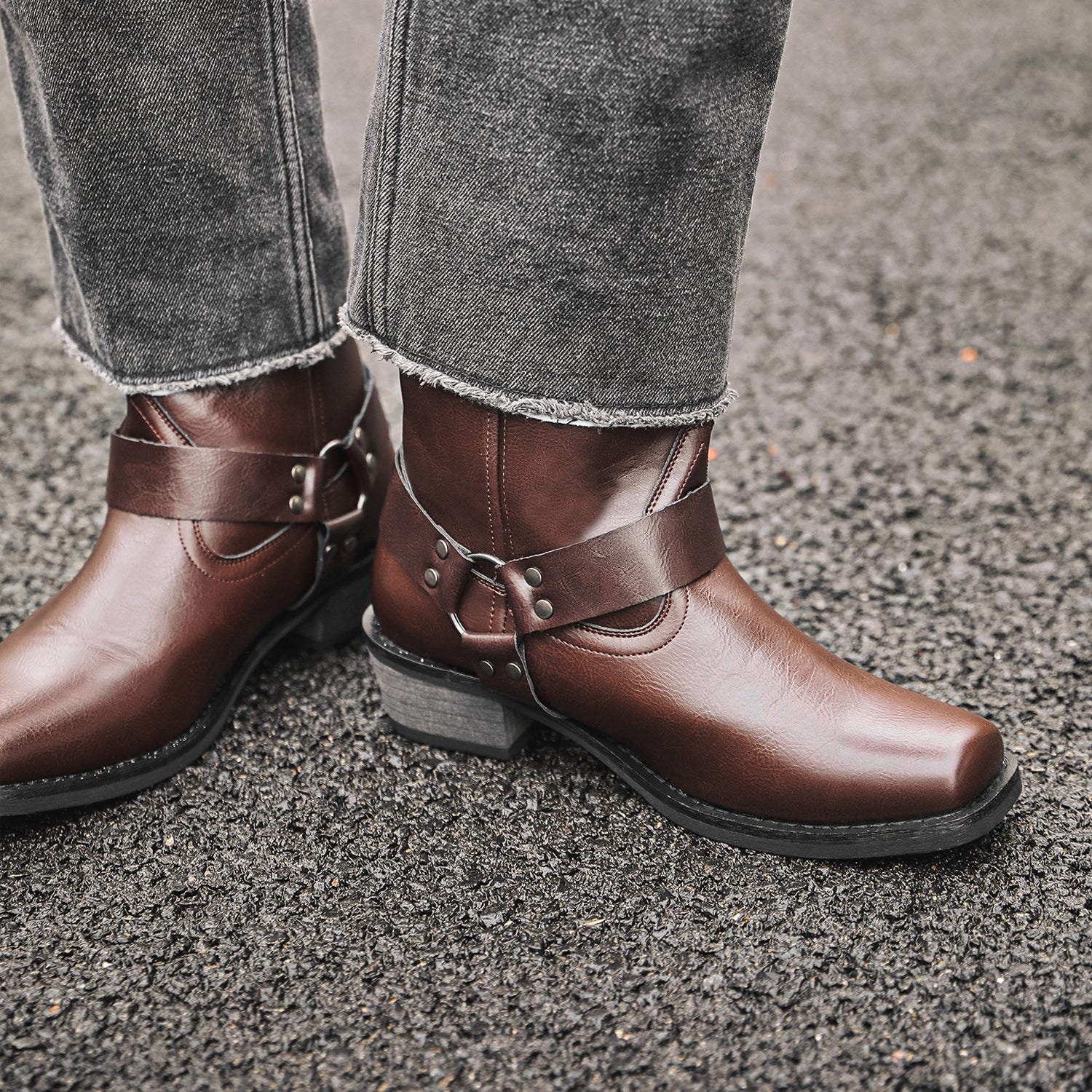 Wilder Stanton | Western Harness Boots For Men