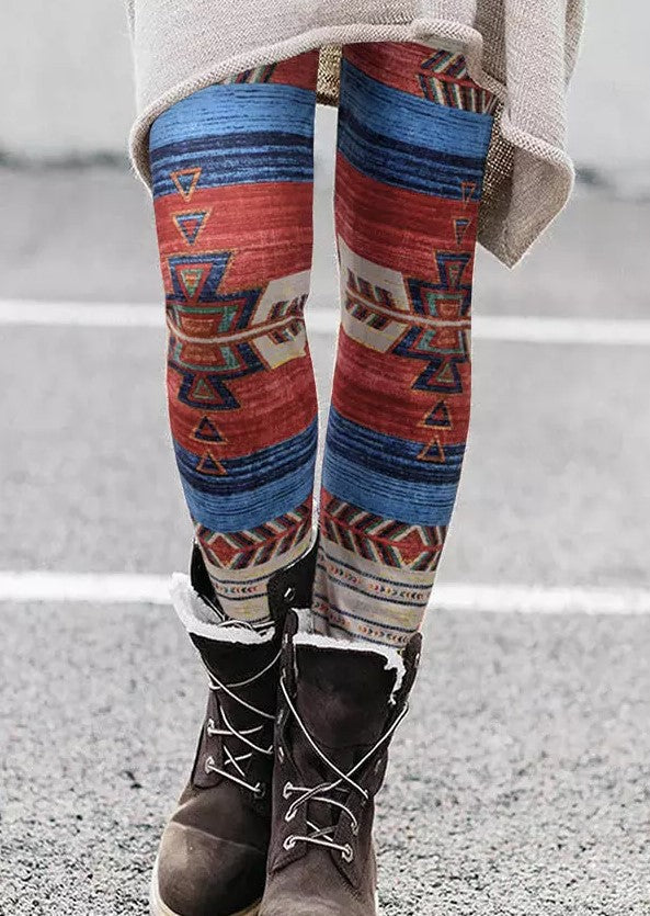 Selene Vasari | Cat Print Leggings For Women