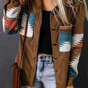 Harper Duvall | Southwestern Corduroy Jacket For Women