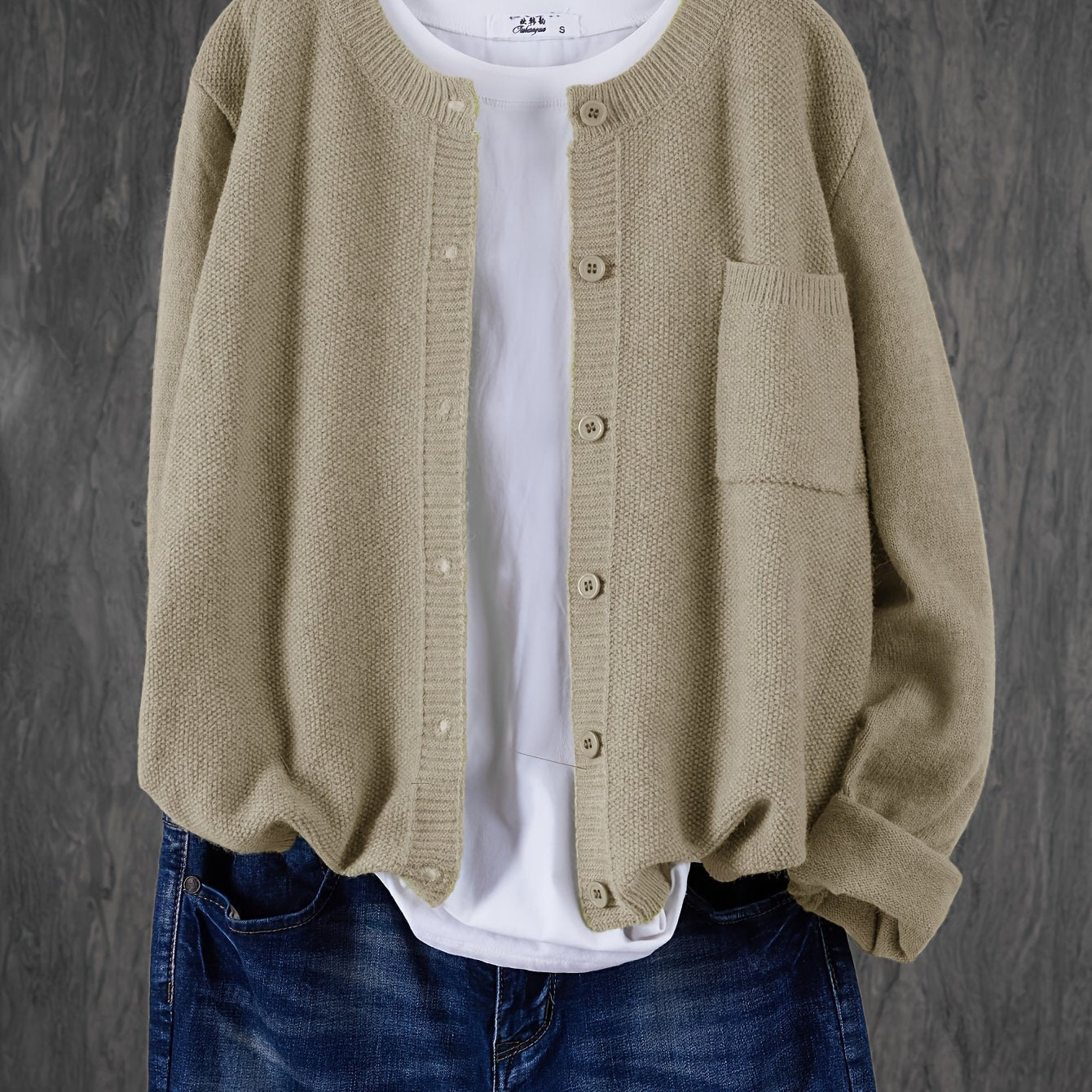Matteo Lombardi | Button-Front Open Cardigan For Men