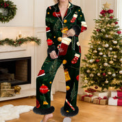 Cozy Yule | Snowman Print Christmas Pyjamas For Women