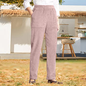 Vivienne Ashford | Corduroy Straight Leg Pants For Women