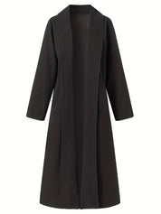 Cordelia Ashworth | Elegant Longline Overcoat For Women