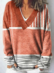 Vivienne Castellane | Colorblock Striped Sweater For Women