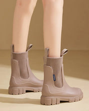 Dilara Marwood | Block-Heel Chunky Chelsea Boots For Women