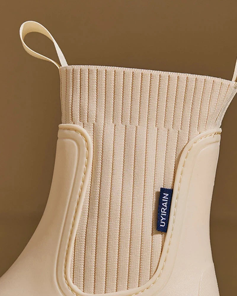 Dilara Marwood | Block-Heel Chunky Chelsea Boots For Women
