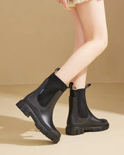Dilara Marwood | Block-Heel Chunky Chelsea Boots For Women