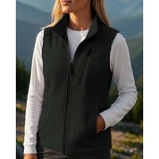 Margaux Sterling | Cozy Zip-Up Fleece Vest For Women
