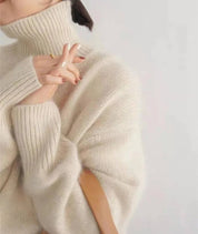 Aurore Winsfield | Turtleneck Cashmere Sweater For Women