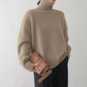 Aurore Winsfield | Turtleneck Cashmere Sweater For Women