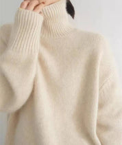 Aurore Winsfield | Turtleneck Cashmere Sweater For Women