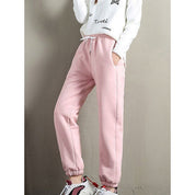 Ondine Fabregues | Cozy High-Waist Fleece Joggers For Women