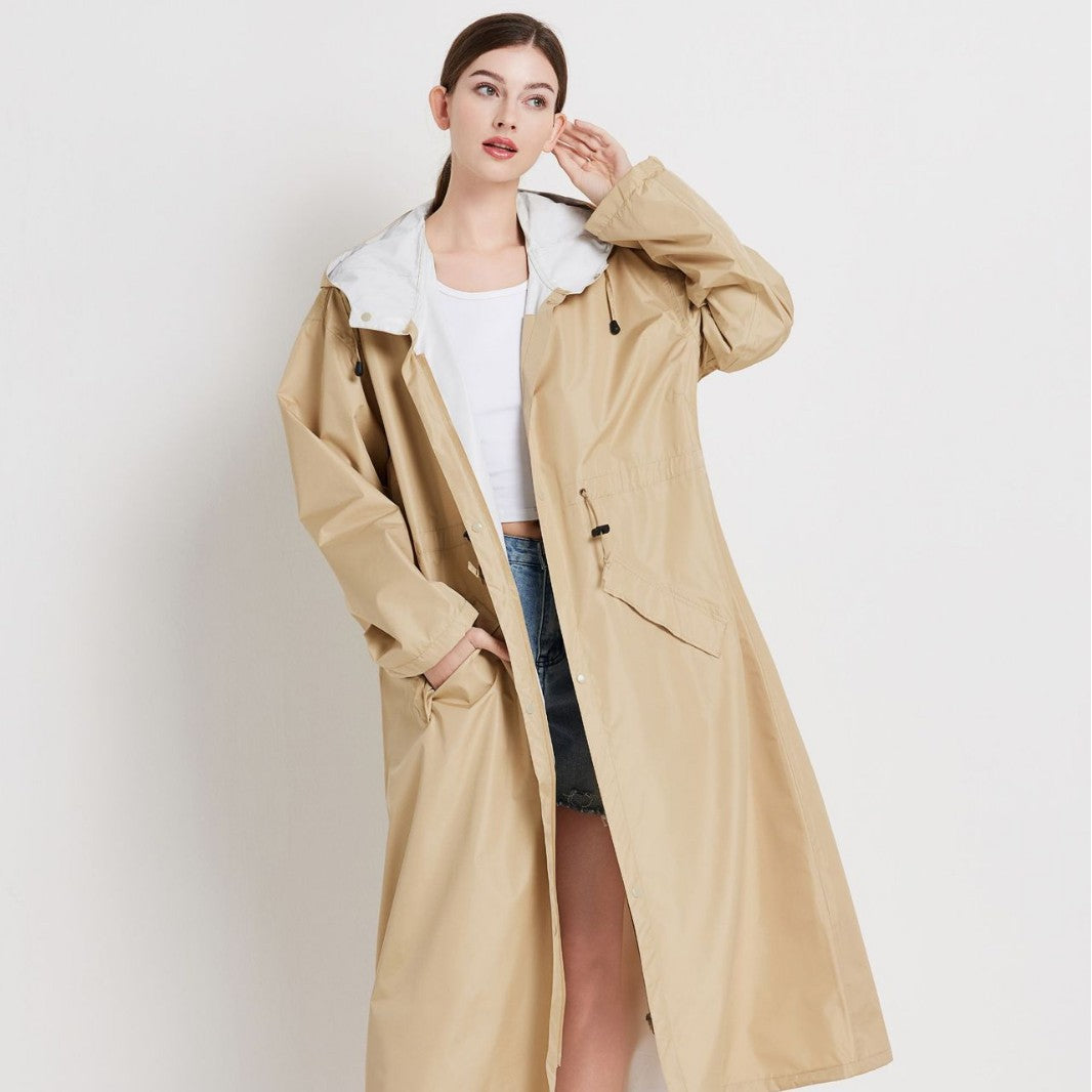 Eloise Marchmont | Women's Hooded Raincoat Trench Coat