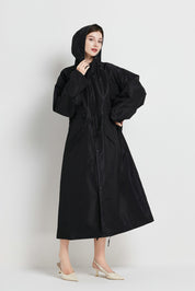 Eloise Marchmont | Women's Hooded Raincoat Trench Coat