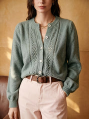 Renata Fontclair | Textured Round-Neck Sweater For Women