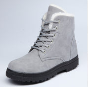 Ines Chastain | Faux Fur Lined Snow Boots For Women