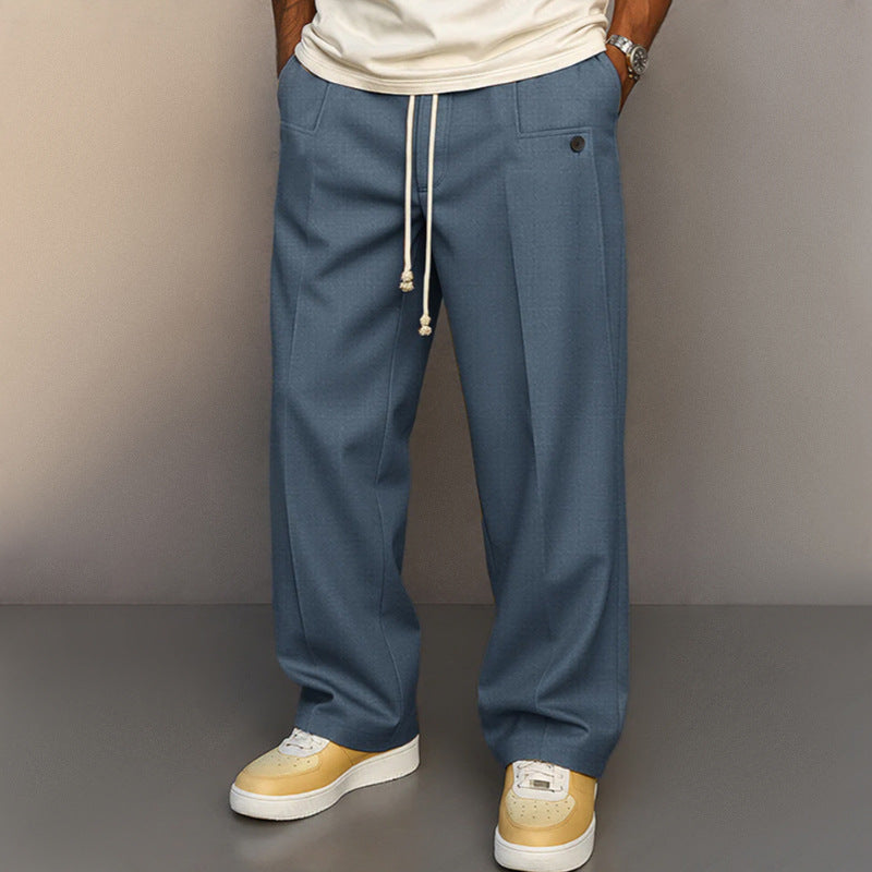 Reid Garshaw | Wide-Leg Drawstring Pants For Men