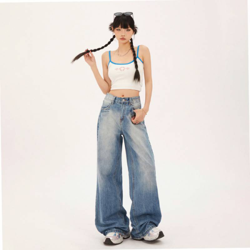 Aurelie Chastenet | Wide Leg High-Waisted Jeans For Women