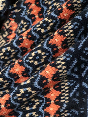 Marisol Duvall | Jacquard Print Sweater With Relaxed Fit For Women