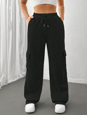 Pauline Rochefort | Cargo Wide Leg Sweatpants For Women