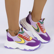 Natasha Verlaine | Mixed-Color Chunky Sneakers For Women