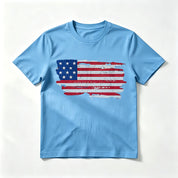 Derek Callahan | American Flag Graphic T-Shirt For Men