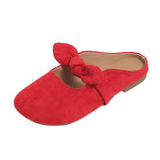Camille Rousseau | Bow Mary Jane Mule Flats For Women