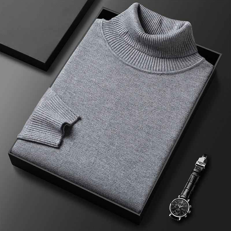 Hayes Norham | Fine Knit Turtleneck Sweater For Men