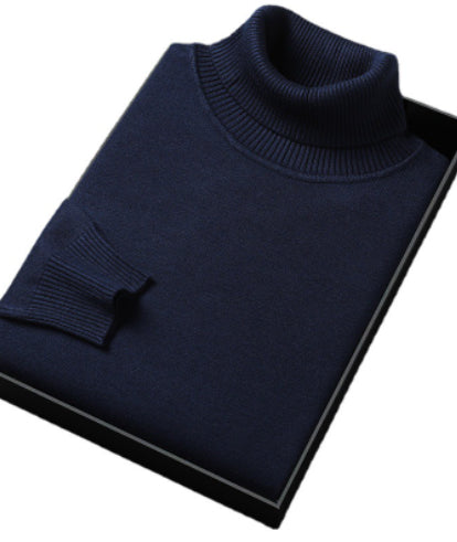 Hayes Norham | Fine Knit Turtleneck Sweater For Men