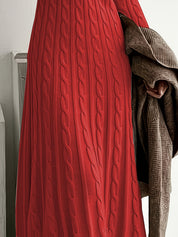 Lucinda Woodcroft | Cable-Knit Maxi Dress For Women
