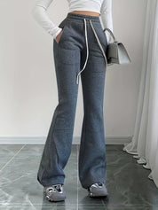Mireille Auclair | High-Waist Flared Lounge Pants For Women