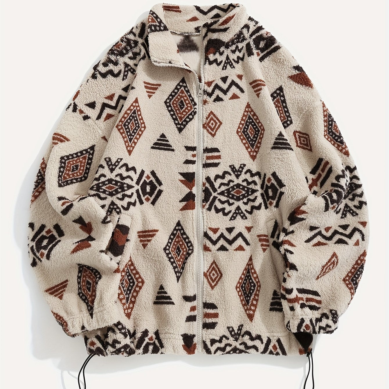 Mathieu Laroche | Patterned Fleece Mens Jacket