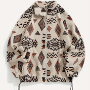 Mathieu Laroche | Patterned Fleece Mens Jacket