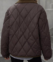 Vivian Kensington | Quilted Puffer Coat For Women
