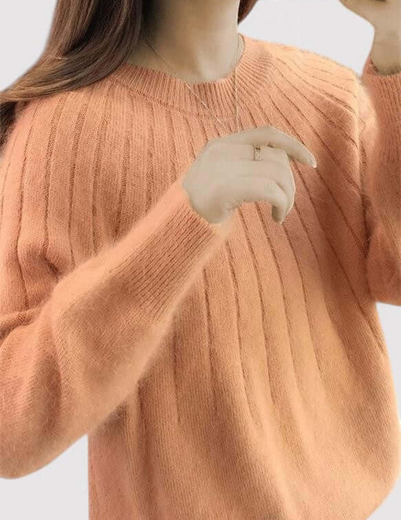 Genevieve Laurent | Soft High Neck Sweater For Women