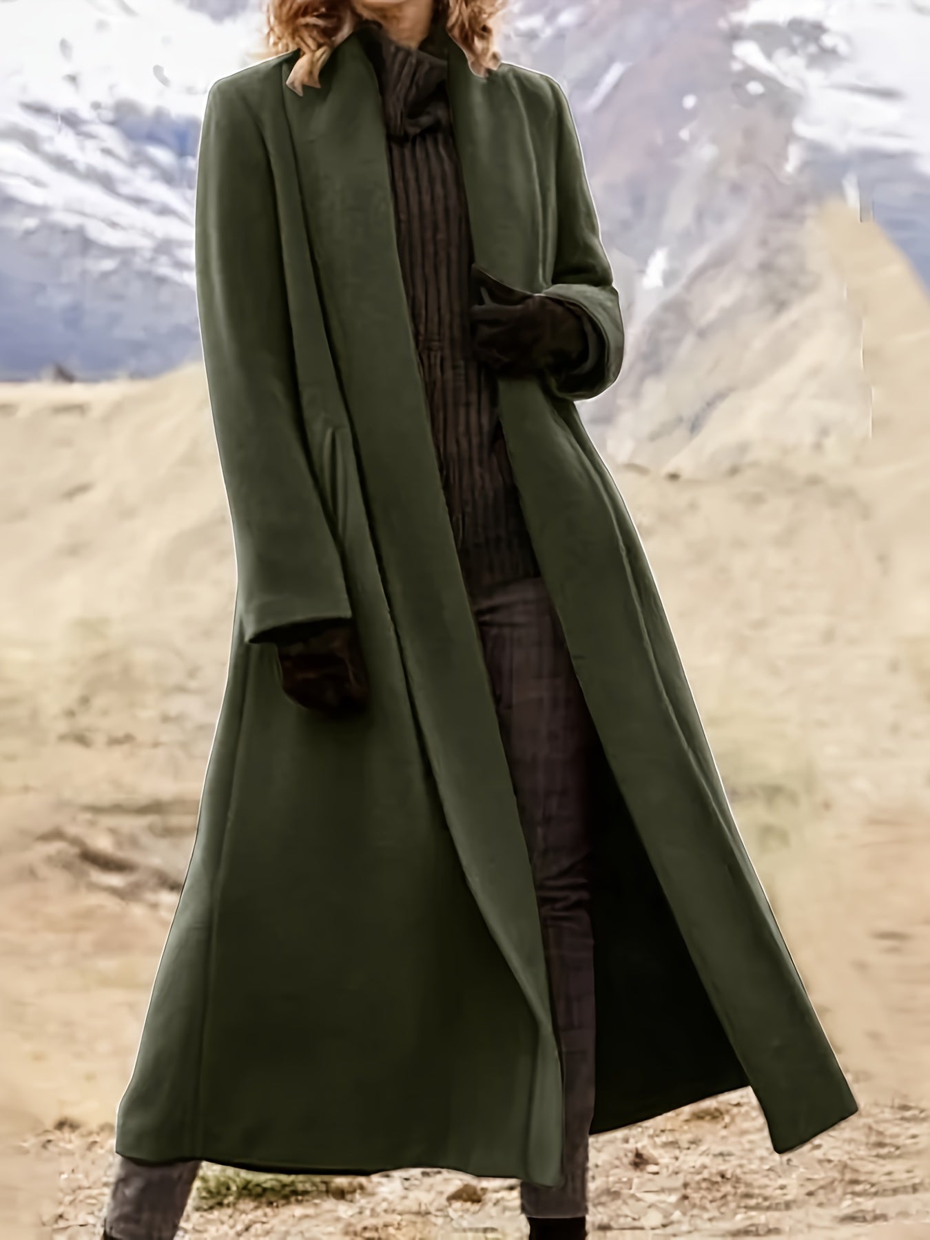 Cordelia Ashworth | Elegant Longline Overcoat For Women