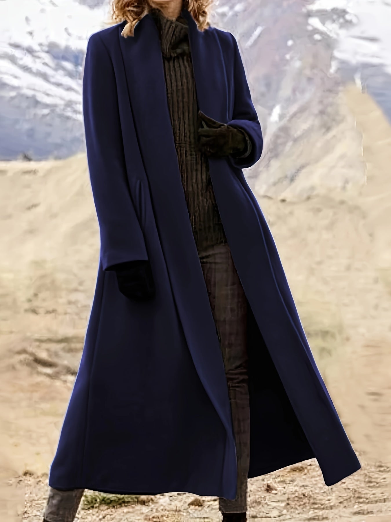 Cordelia Ashworth | Elegant Longline Overcoat For Women