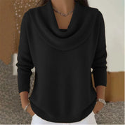 Lilah Morbridge | Cowl Neck Knit Sweater For Women