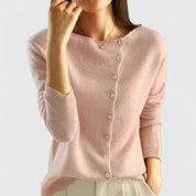 Vera Castellucci | Asymmetric Button Cardigan For Women