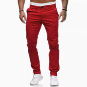 Lyle Langcombe | Slim Fit Stretch Chino Pants For Men
