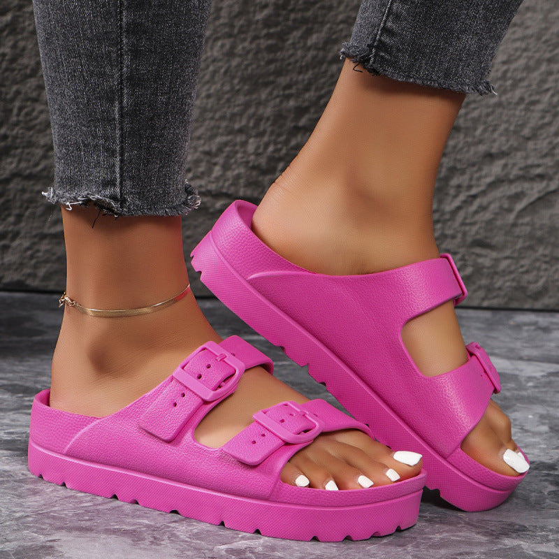 Chiara Lombardi | Platform Slide Sandals For Women