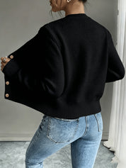 Vittoria Rossignol | Cable-Knit Button-Front Cardigan For Women
